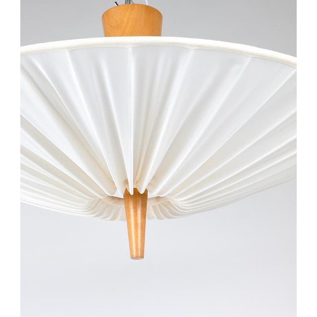 Mid-Century Modern Mid-Century Dorn Uplight Flush Mount attributed to J. T. Kalmar for Kalmar, 1950s For Sale - Image 3 of 18