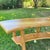 2020s Curved Handcrafted Wood Bench For Sale - Image 5 of 7