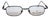 Vintage Maserati Eyeglasses, Hand-Crafted Titanium, 1980s Italy Style For Sale