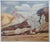 1980 Impressionist Mountain Desert Landscape Painting For Sale In Seattle - Image 6 of 6