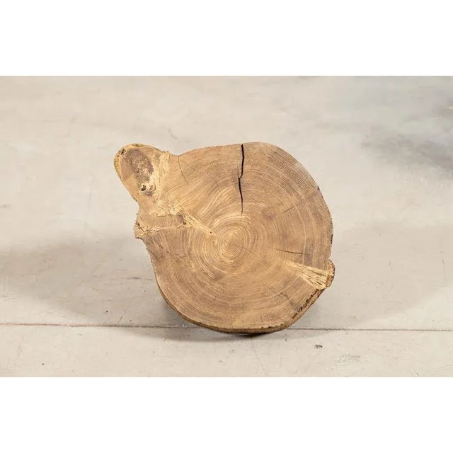 French Elm Side Table, 1900 For Sale - Image 11 of 11