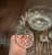 Vintage Tiffin-Franciscan Bullseye Pressed Glass Punch Bowl Set With 12 Cups & Original Ladle For Sale - Image 14 of 15