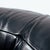 Curved Onda Black Leather Chair by de Pas, D'Urbino & Lomazzi for Zanotta, 1980s For Sale - Image 11 of 17