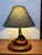 Design Plus Gallery presents the Duck Decoy Table Lamp from Turkey Swamp. The lamp has a wood duck that is looking down...