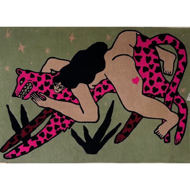 Taming Love Wool Rug by Tiktik Studio, 2010s For Sale