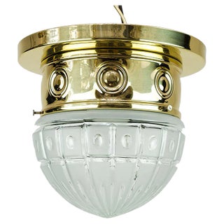 Art Deco Ceiling Lamp, 1920s For Sale