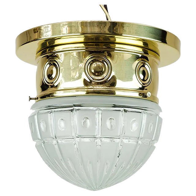 Art Deco Ceiling Lamp, 1920s For Sale