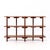 Wood Milo Baughman for Glenn of California Mid Century Walnut 3 Tier Bookcase For Sale - Image 7 of 9