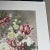 Burgundy Unframed Chromolithograph Print of a Bouquet of Flowers by Joseph Nigg For Sale - Image 8 of 9