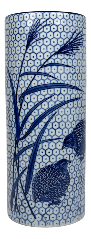 Vintage Ceramic Vase from Quail and Millet, 1970s