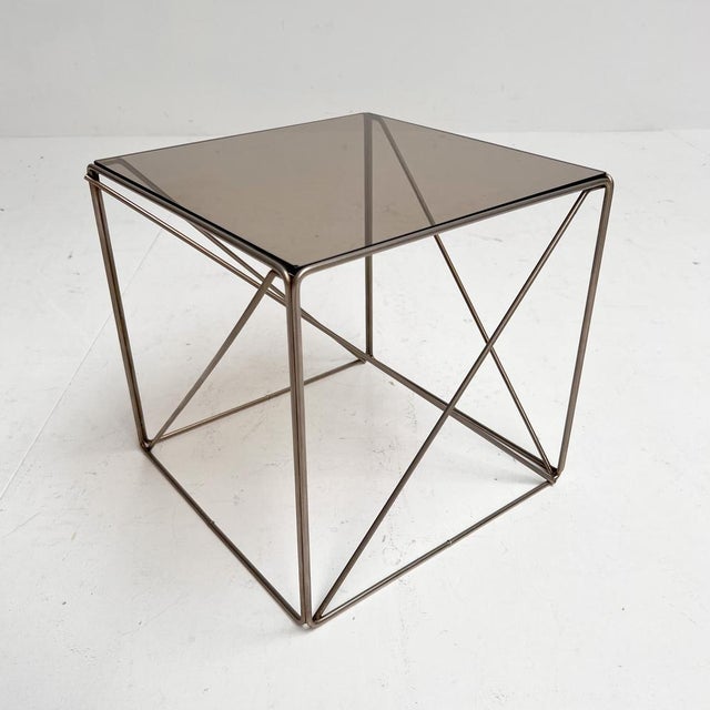 Geometric Isocele Side Table by Max Sauze for Max Sauze Studio, 1960s For Sale - Image 6 of 8