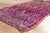 Magenta Vintage Zayane Beni M'Guild Moroccan Rug, 05'08 X 07'11 For Sale - Image 8 of 10