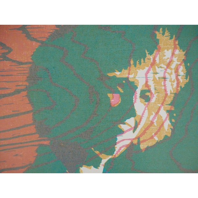 Contemporary Jean Lodge, Growing Up, 1996, Original Woodcut For Sale - Image 3 of 8