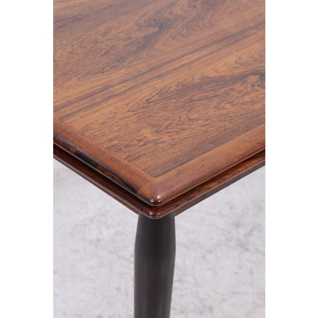 Wood Mid-Century Rosewood Extendable Dining Table, 1960s For Sale - Image 7 of 15