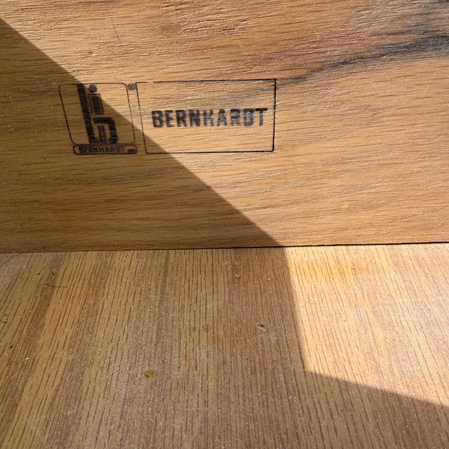 Mid Century Bernhardt Campaign Case Marge Carson Style Sofa Daybed For Sale - Image 10 of 10
