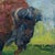Wood Brian Keith Stephens "Butterfly Kisses for You #4" Oil Painting 2018 For Sale - Image 7 of 7