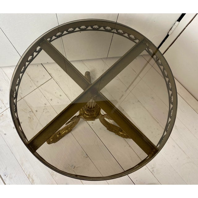 Regency Brass Koi Fish Table, 1970s For Sale - Image 15 of 18