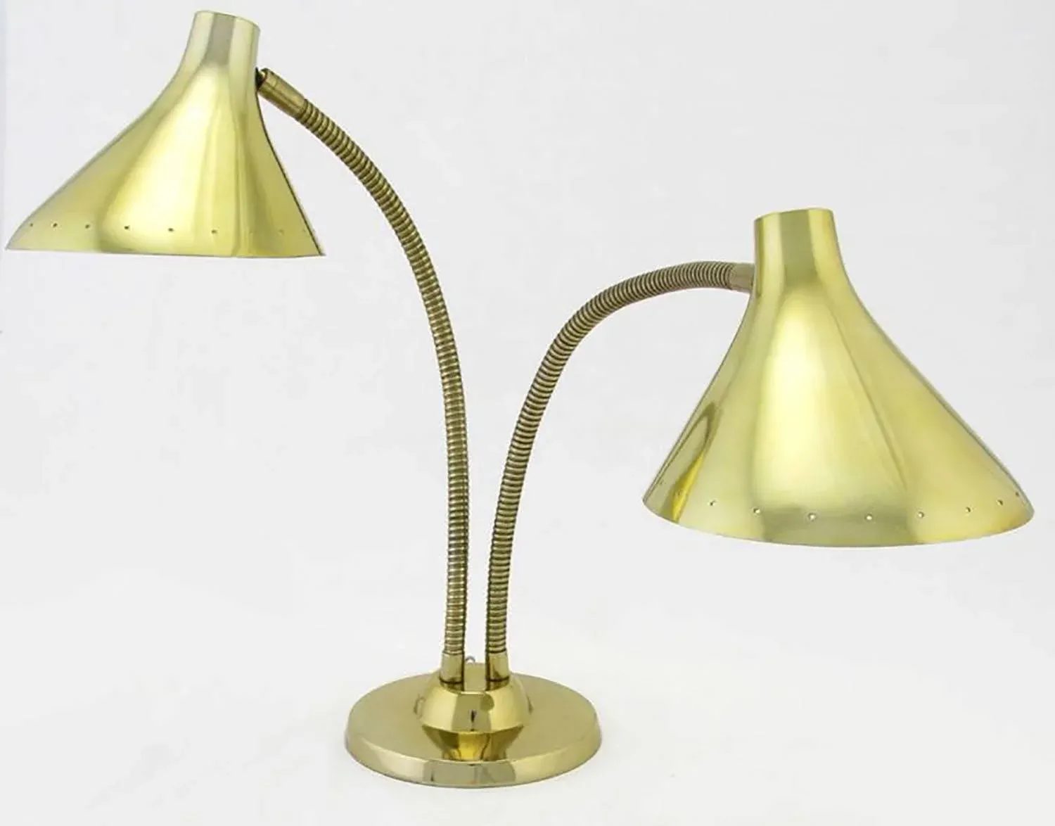 twin candle desk lamp
