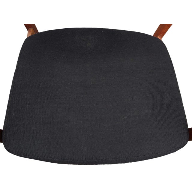 Vintage Mid Century Eck-Adams Walnut Armchairs - a Pair For Sale - Image 9 of 12