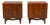 Young Manufacturing, Modern Nightstands, Walnut, Usa, 1960s For Sale