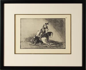 La Tauromaquia, Plate #10, 1815-1816