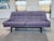 Mid-Century Modern 1960s Danish Modern Sofa in Lavender Linen For Sale - Image 3 of 14