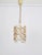 Petite German Gilded Brass Pendants by Sciolari for Palwa, 1970s, Set of 2 For Sale - Image 12 of 14