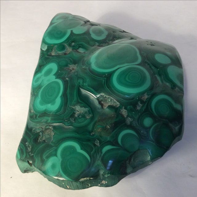 2010s 4 1/2 Lbs. Of Polished Malachite For Sale - Image 5 of 9