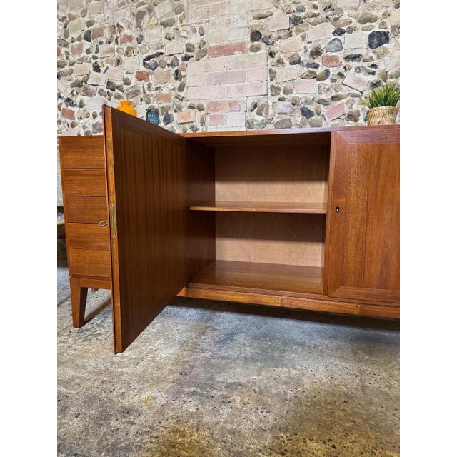 Mid-Century Danish Teak Sideboard by Kai Winding, 1960s For Sale - Image 13 of 18