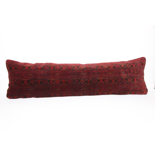 Here i am listing a 100% Handmade double knotted rug pillow cover, made from antique Persian tribal carpet rug. This’s a...