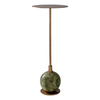 Boston Martini Table, Green For Sale