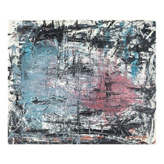 Bengt Lindwall, Color Composition, Oil on Panel, Framed For Sale