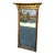 Antique American Federal Giltwood Eglomise Mirror For Sale