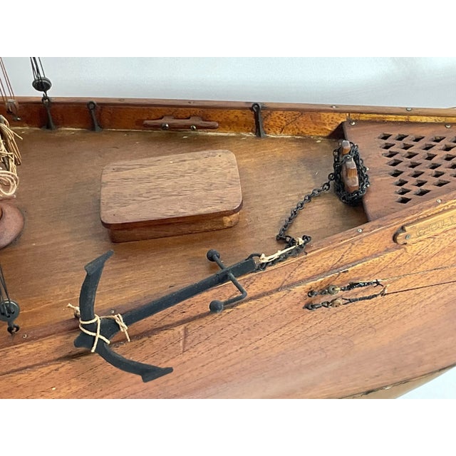 Fine Model of the Fishing Schooner Columbia For Sale - Image 9 of 12