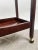 English Style Bombay Company Butler's Tray Table Cherry Wood Drop Leaf Serving For Sale - Image 10 of 17