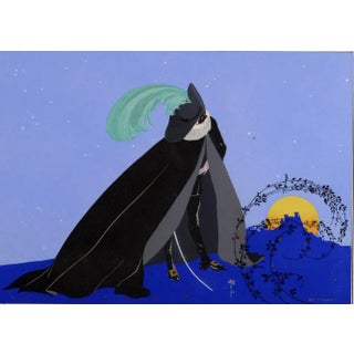 Umberto Brunelleschi, Scaramouche, 1914, Original Pochoir For Sale