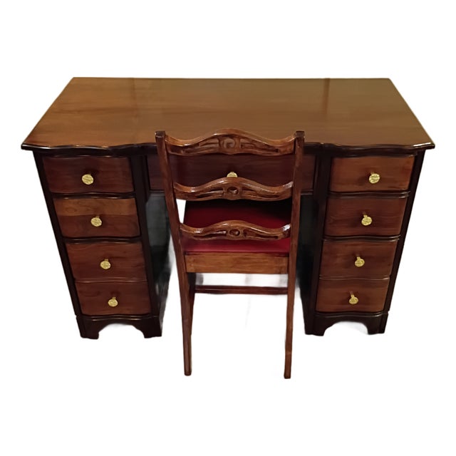Vintage Desk and Chair For Sale