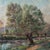 Textile Continental River Landscape, 19th Century For Sale - Image 7 of 15