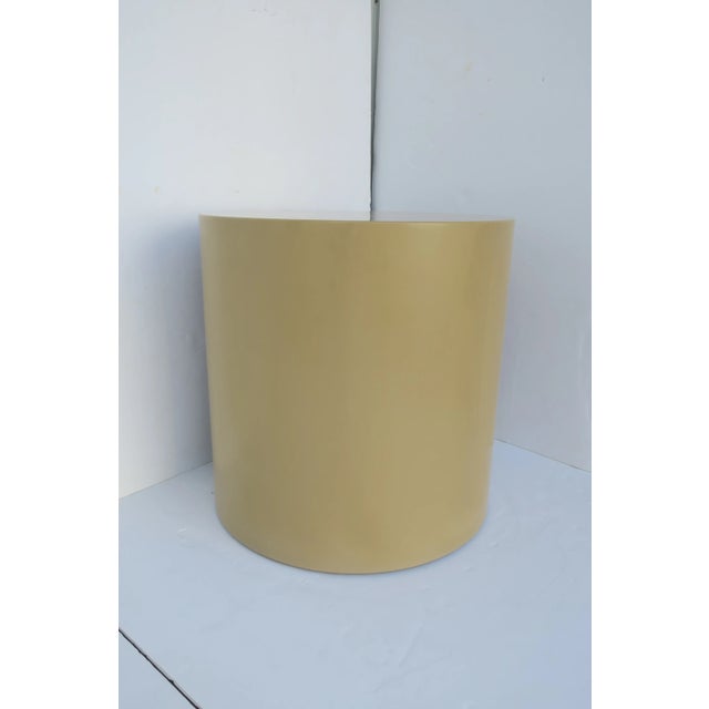 Pedestal Side or End Table Attributed to Paul Mayen for Habitat For Sale - Image 9 of 11