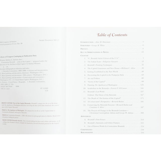 Constantino Brumidi - Artist of the Capital. Softcover book, published in 1998. Illustrated, 254 pages. We have more art...