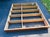 1980s Vintage 1980s Custom Birdseye Maple King Size Bed For Sale - Image 5 of 12