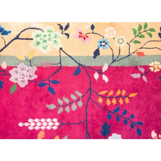 Early 20th Century Chinese Art Deco Rug For Sale - Image 10 of 12