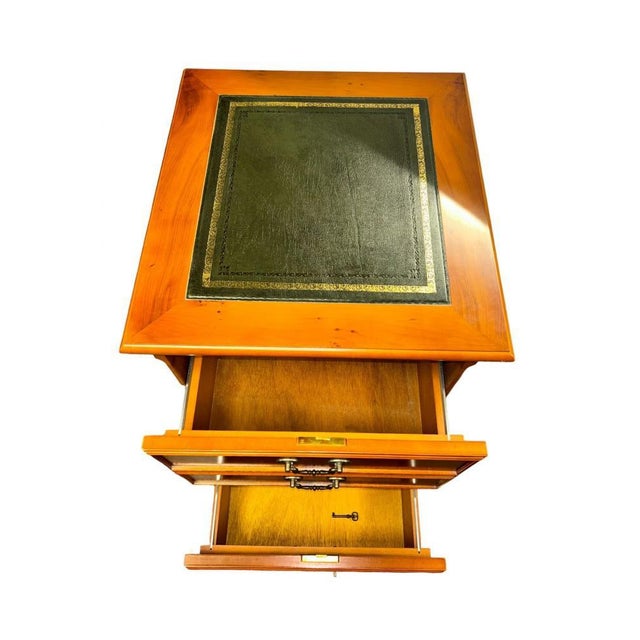 Wood Regency Mahogany Filing Cabinet For Sale - Image 7 of 10