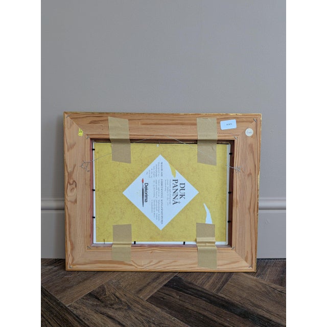 Brown Mid-Century Modern 'Where the Light Settles' Vintage Abstract Landscape Oil Painting by Swedish Artist Ivar Morsing (1919-2009), Framed For Sale - Image 8 of 8