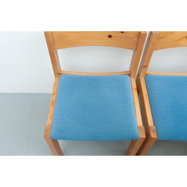Vintage Danish Dining Chairs in Pine, Set of 6 For Sale - Image 13 of 16