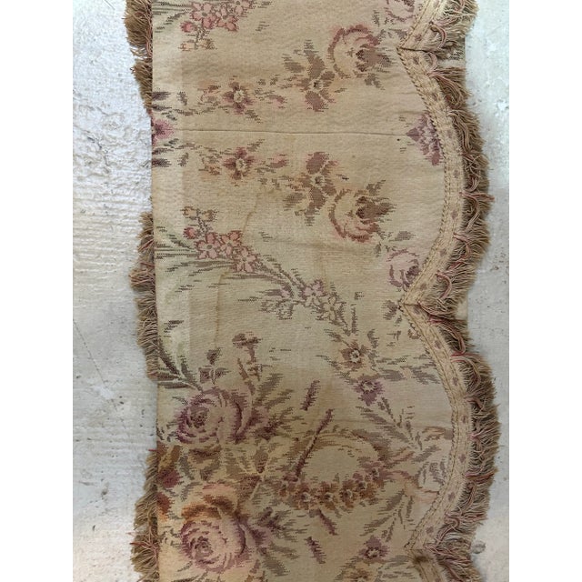 1960s Pair of 1960's French Ivory Valances For Sale - Image 5 of 8