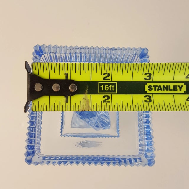 1930s 1930s Imperial Dolphin Glass Candle Holder For Sale - Image 5 of 7