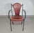 Chair in Leather and Wrought Iron For Sale - Image 18 of 18