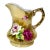 Vintage Heritage Rose Porcelain Creamer Pitcher With Gold Trim For Sale