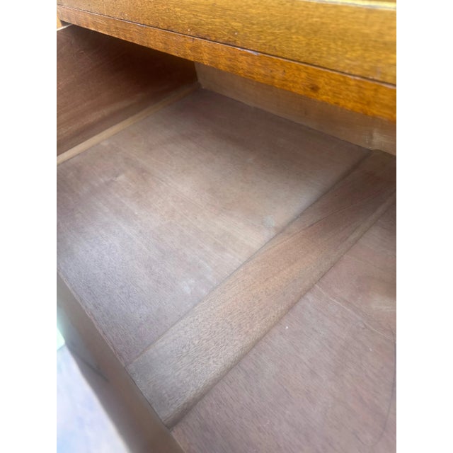 English Aesthetic Movement Walnut Chest of Drawers For Sale - Image 10 of 10